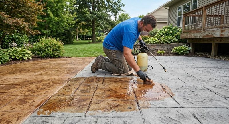 Concrete Tinting in Dallas, TX