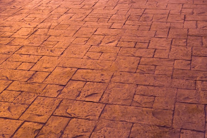 Stamped Overlay Installation in Fort Worth, TX