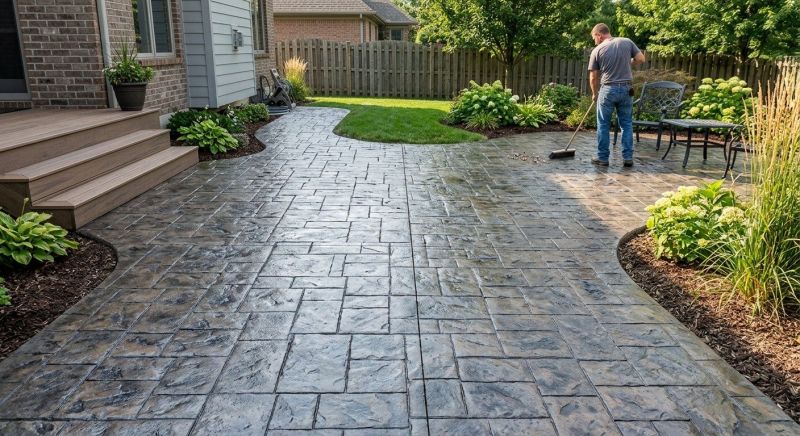 Stamped Concrete Paving in Corpus Christi, TX